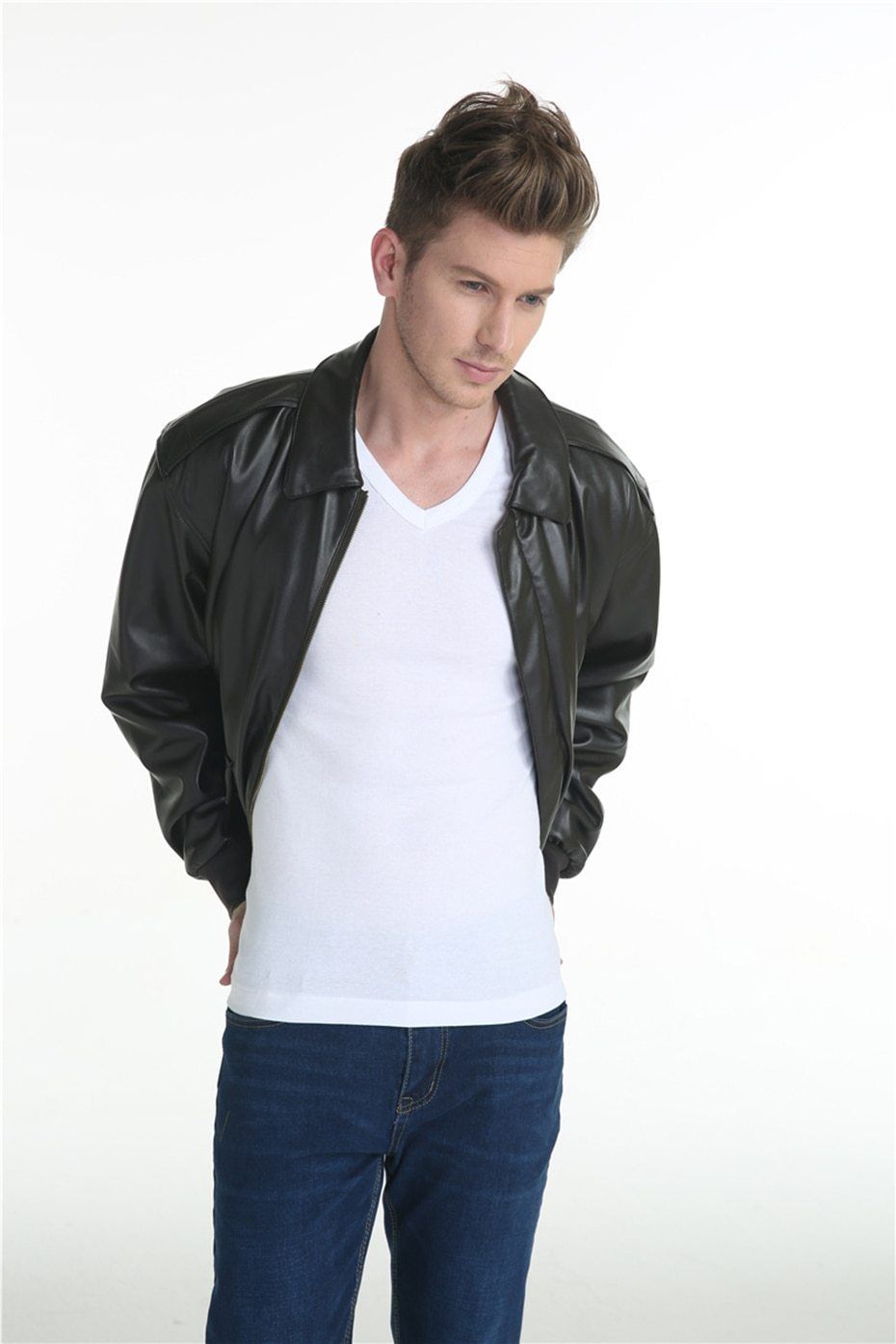 Super Quality Leather Bomber Jackets (NO Fur) - view 17