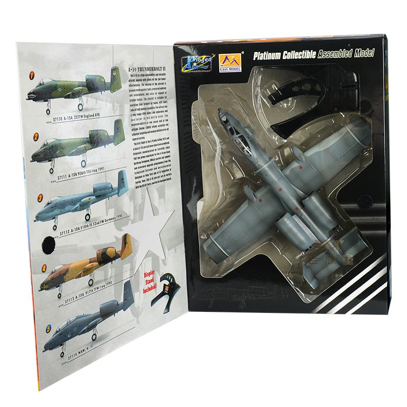 1/100 Scale A-10C Thunderbolt II Ground-attack Airplane Model