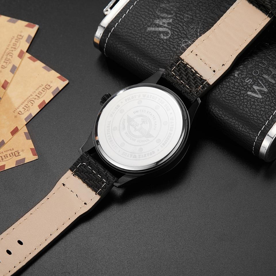 Aircraft Engine Shape Designed Aviator Watches – Aviation Shop