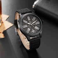Thumbnail for Aircraft Engine Shape Designed Aviator Watches Aviation Shop 