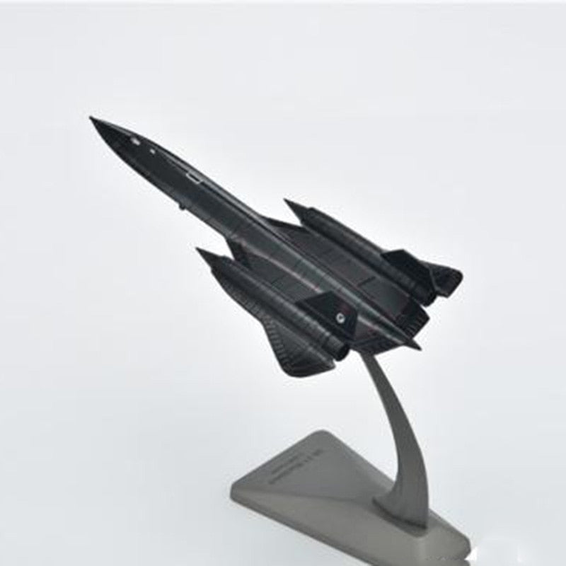 1/200 Scale (16CM) SR-71A Lockheed Blackbird Surveillance Fighter Airplane Model