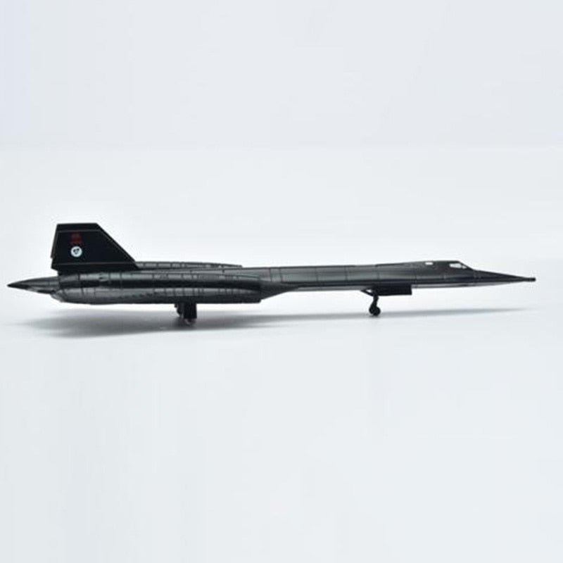 1/200 Scale (16CM) SR-71A Lockheed Blackbird Surveillance Fighter Airplane Model