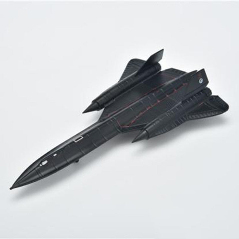 1/200 Scale (16CM) SR-71A Lockheed Blackbird Surveillance Fighter Airplane Model