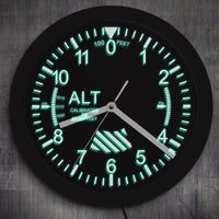 Thumbnail for Super Altimeter Wall Clock with Led Feature Aviation Shop 