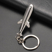 Thumbnail for Long Airplane Shaped Key Chains Aviation Shop Default Title 