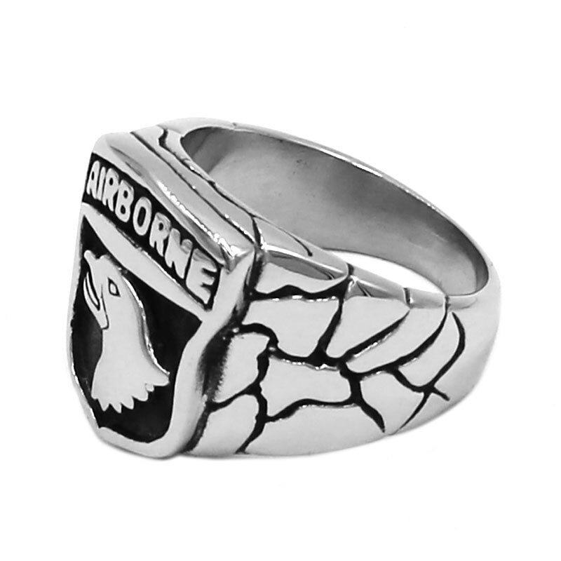 101st Airborne Screaming Eagle Designed Ring