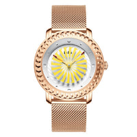 Thumbnail for Rotating Jet Engine Turbine Designed Aviator Watches