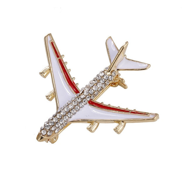 Super Cool Airplane Designed Brooches