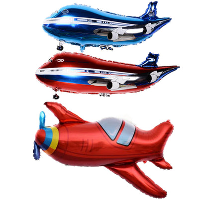 Super Cool aviation design airplane balloon, durable latex.