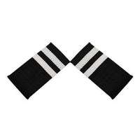 Thumbnail for Super High Quality Pilot Epaulettes (1,2,3,4 Silver Stripes)