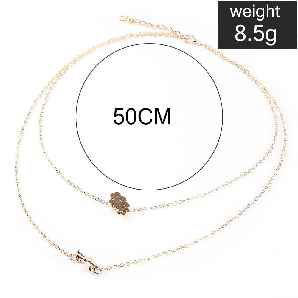 Airplane Shape Necklace - view 3