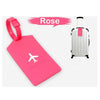 Rectangle & Round Airplane Designed Luggage Tags