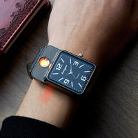 Thumbnail for Rectangle Shaped Watches with Lighter Feature