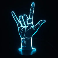 Thumbnail for Rock'n Roll Designed 3D Night Lamps