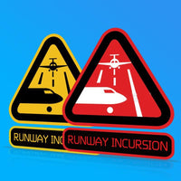 Thumbnail for Runway Incursion Designed Stickers