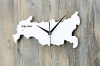 Thumbnail for Russia Map Designed Wall Clocks