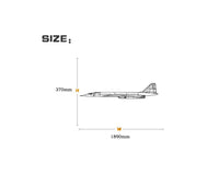 Thumbnail for Very Detailed Supersonic Aircraft Designed Wall Sticker Aviation Shop 