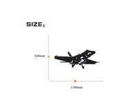 Thumbnail for Amazing Military Aircraft on Departure Designed Wall Sticker Aviation Shop 
