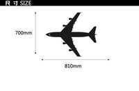 Thumbnail for Four Engine Aircraft from Above Designed Wall Sticker Pilot Eyes Store 