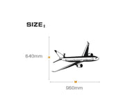 Thumbnail for Airliner Jet from Side Designed Wall Sticker Aviation Shop 