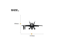 Thumbnail for Military Aircraft and Technicians Designed Wall Sticker Aviation Shop 