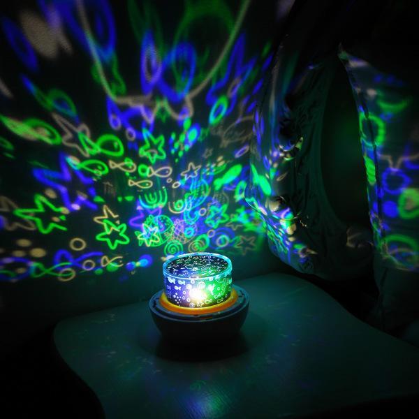 Sky & Earth Designed 3D LED Projector Night Light & Lamps