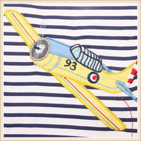 Thumbnail for Striped & Airplane Printed Cotton Babies & Kids Clothes