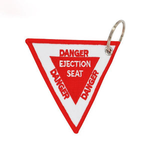 Triangle Ejection Seat Designed Key Chains