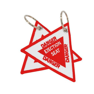 Triangle Ejection Seat Designed Key Chains