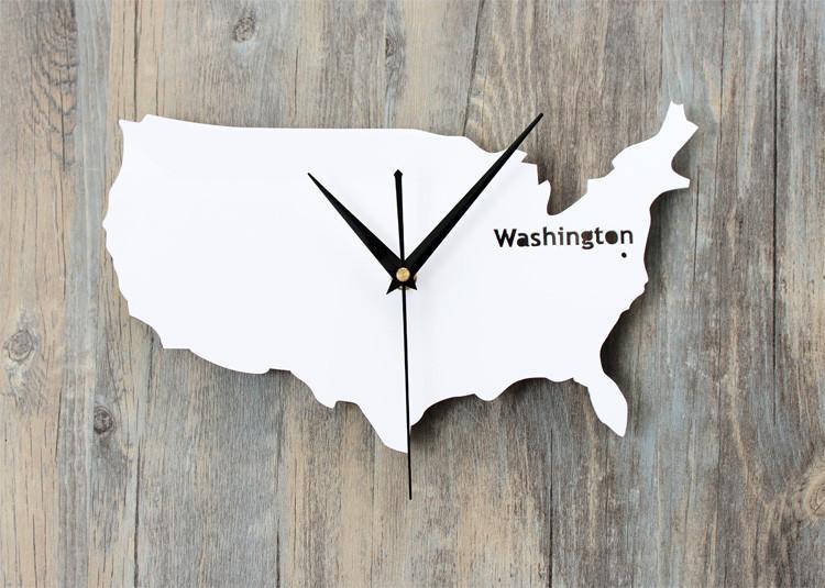 USA Map Wall Clock - view 2