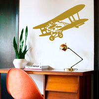 Thumbnail for Vintage Airplane Printed Wall Stickers