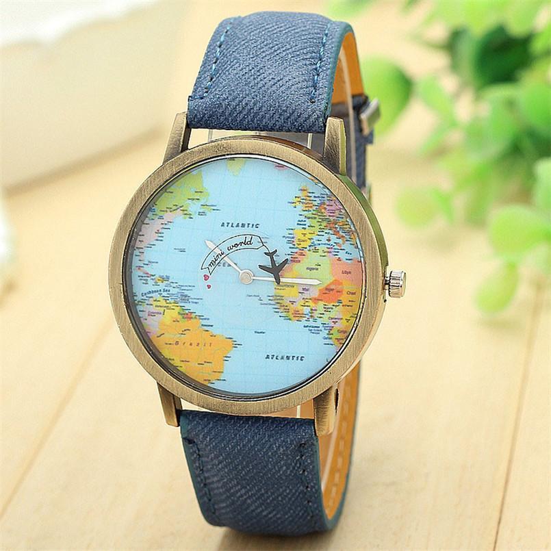 Travel the World By Plane Watches