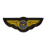 Thumbnail for Fighter Pilot (wing) aviation design patch in embroidered fabric.