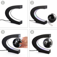 Thumbnail for World Shape Magnetic / Antigravity Night Lamp