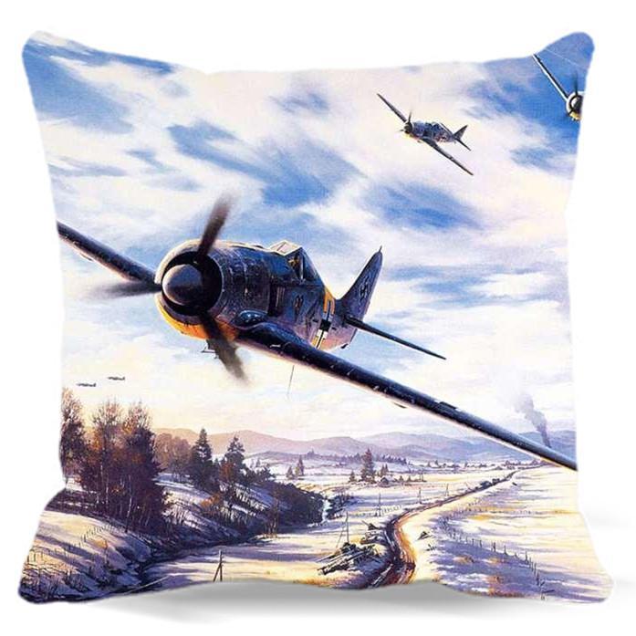 World War II Designed Pillow Cases
