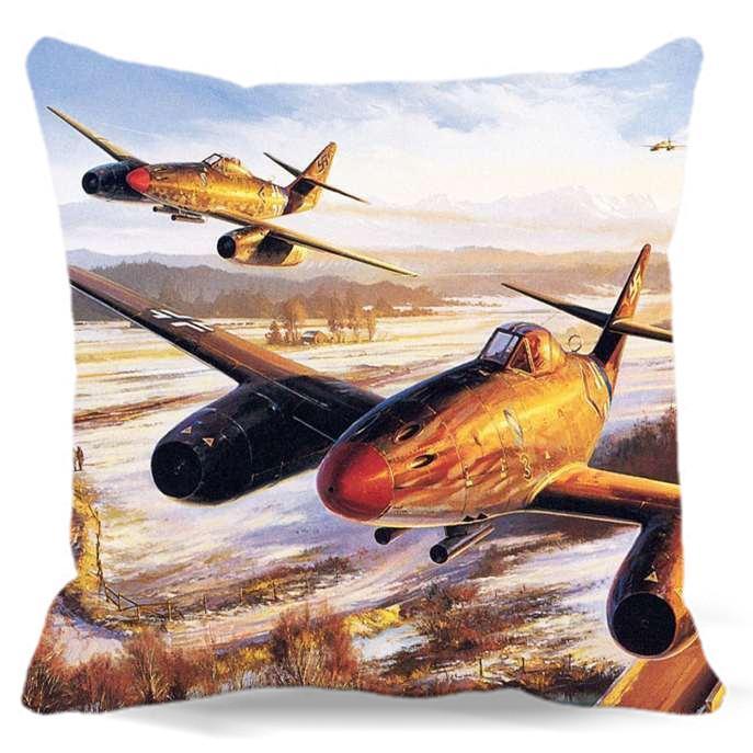 World War II Designed Pillow Cases